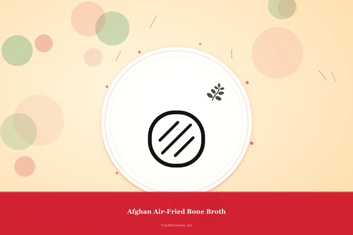Why This Afghan Air-Fried Bone Broth Recipe Works