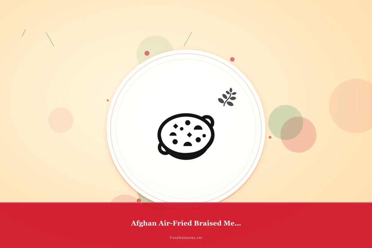 Why This Afghan Air-Fried Braised Meat Recipe Works