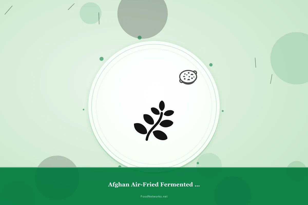Why This Afghan Air-Fried Fermented Dish Recipe Works