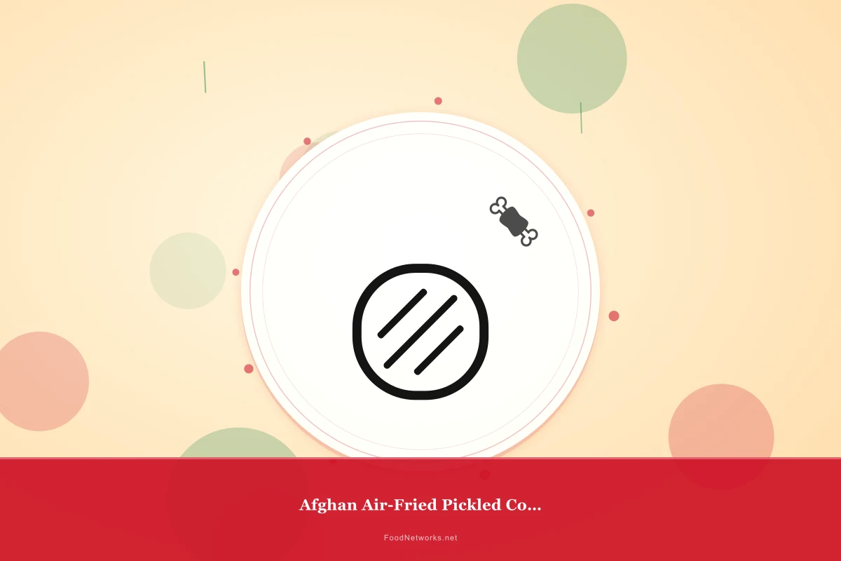 Why This Afghan Air-Fried Pickled Condiment Recipe Works