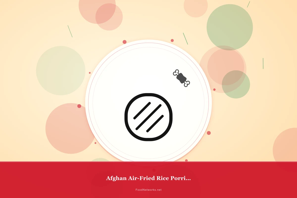 Why This Afghan Air-Fried Rice Porridge Recipe Works