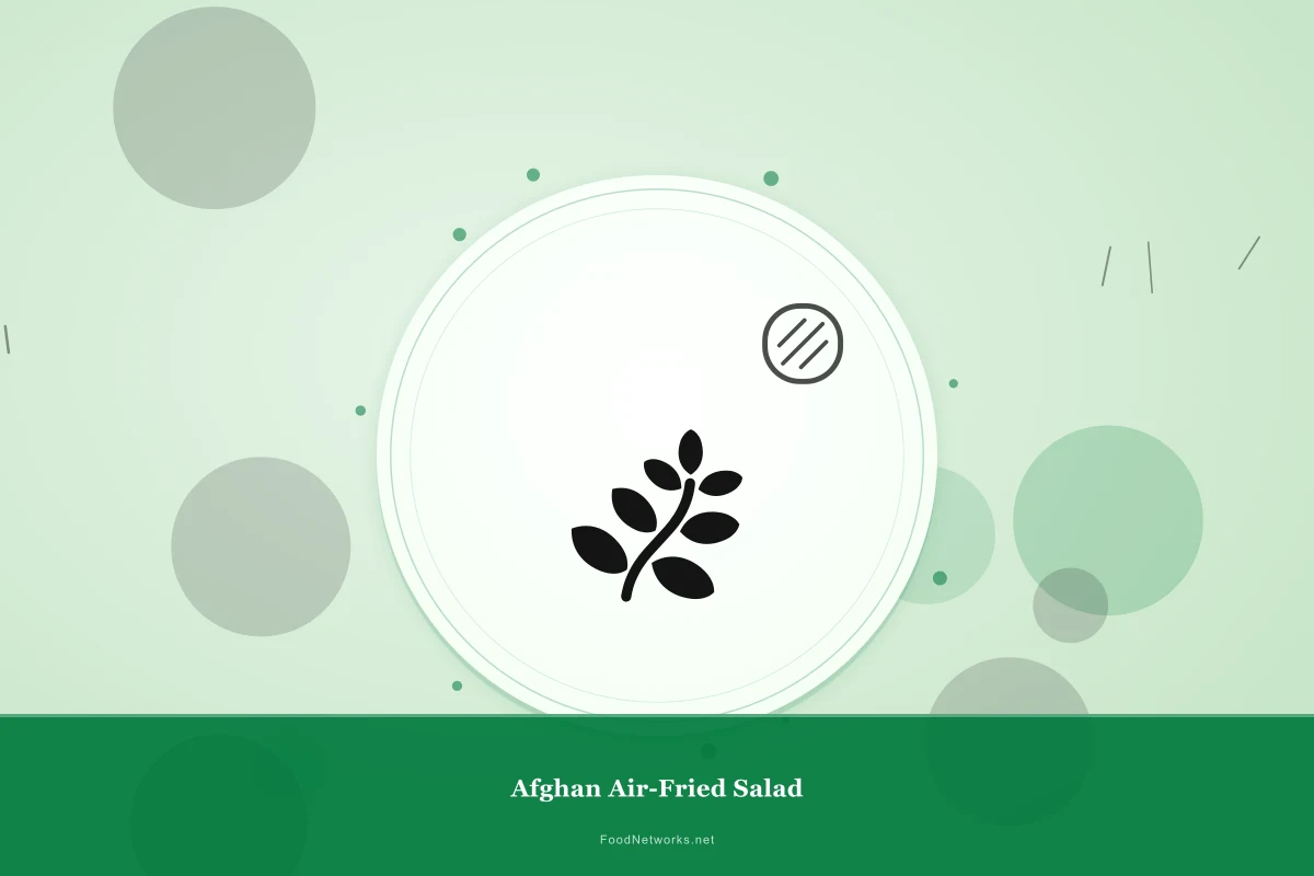 Why This Afghan Air-Fried Salad Recipe Works