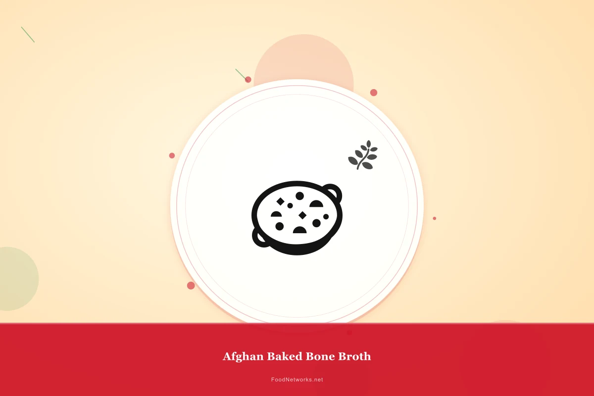 Why This Afghan Baked Bone Broth Recipe Works