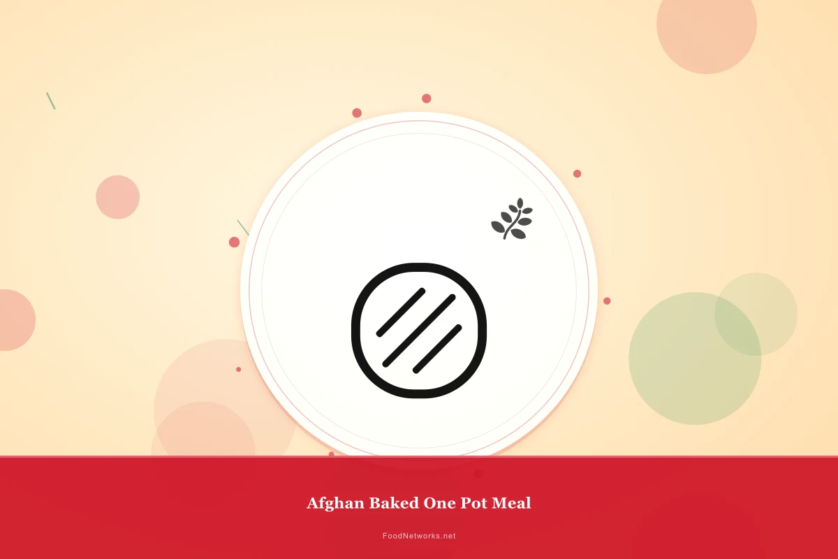 Why This Afghan Baked One Pot Meal Recipe Works