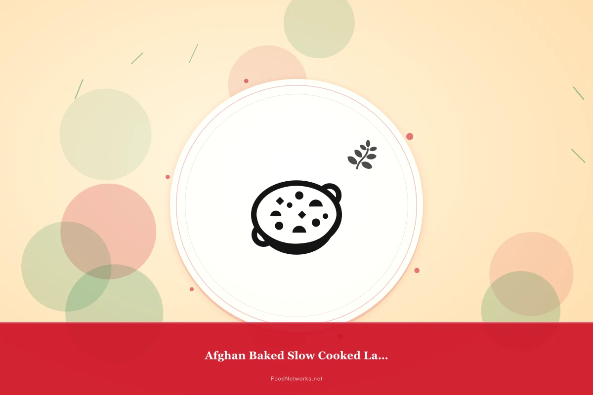 Why This Afghan Baked Slow Cooked Lamb Recipe Works