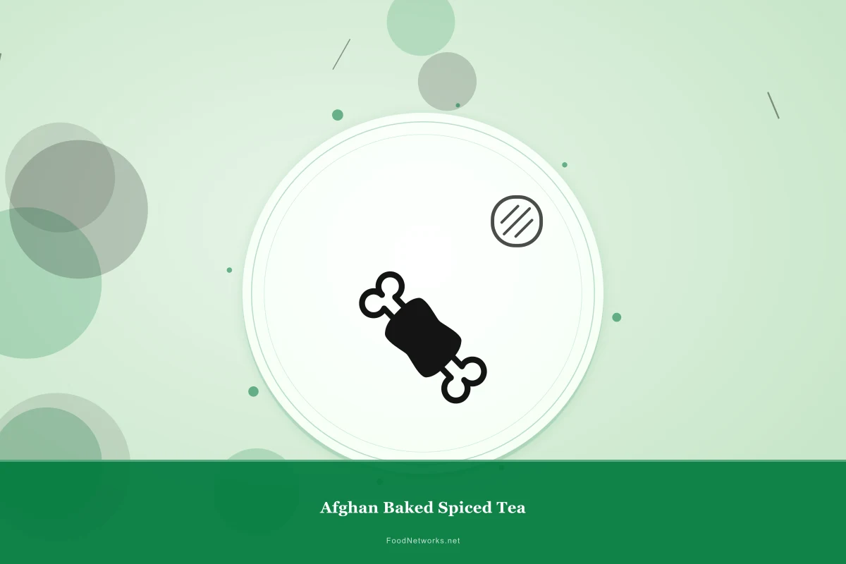 Why This Afghan Baked Spiced Tea Recipe Works