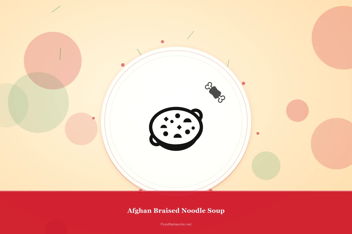 Why This Afghan Braised Noodle Soup Recipe Works