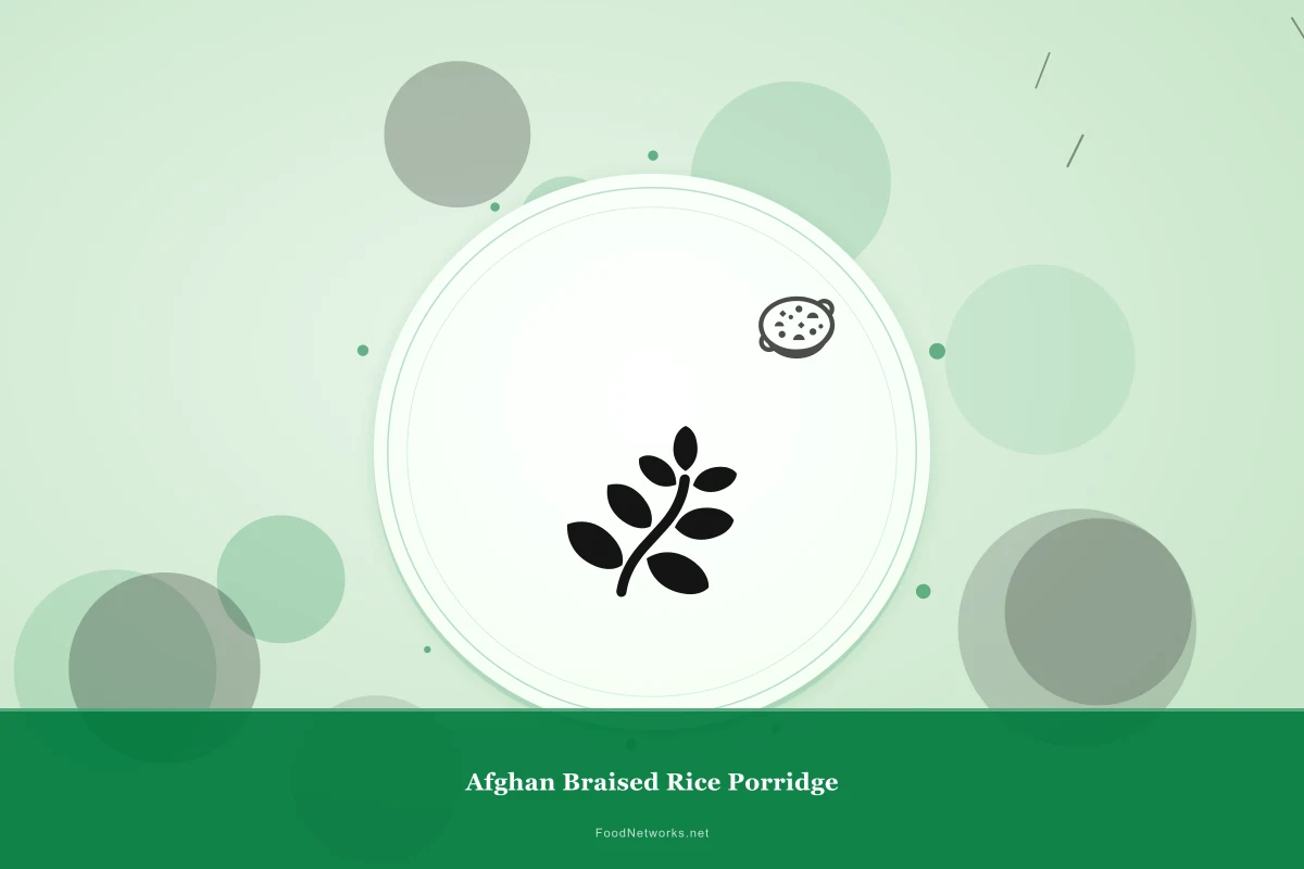 Why This Afghan Braised Rice Porridge Recipe Works