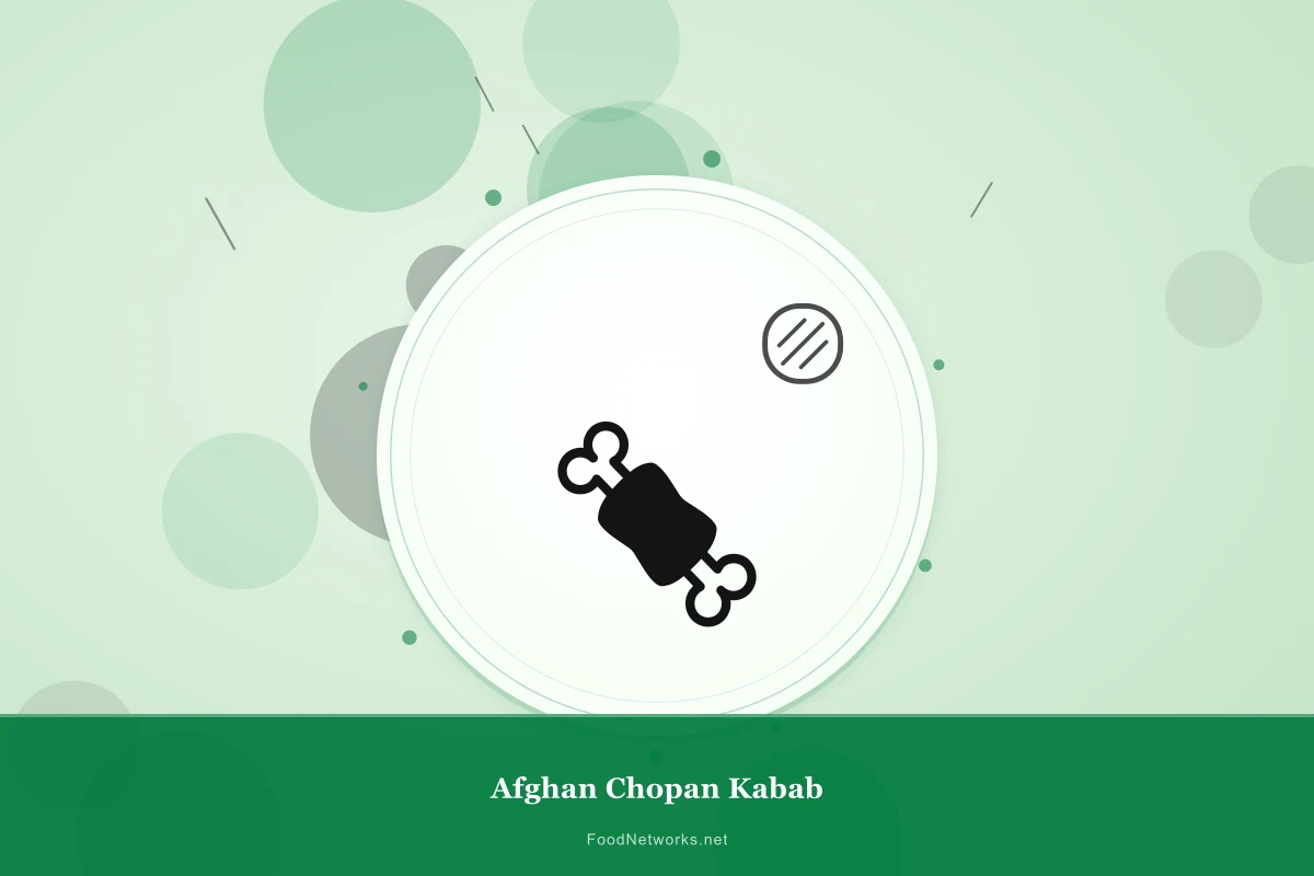 Why This Afghan Chopan Kabab Recipe Works