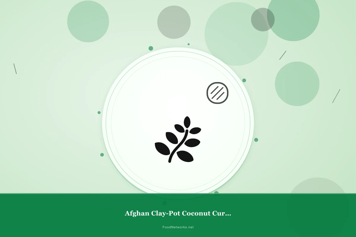 Why This Afghan Clay-Pot Coconut Curry Recipe Works