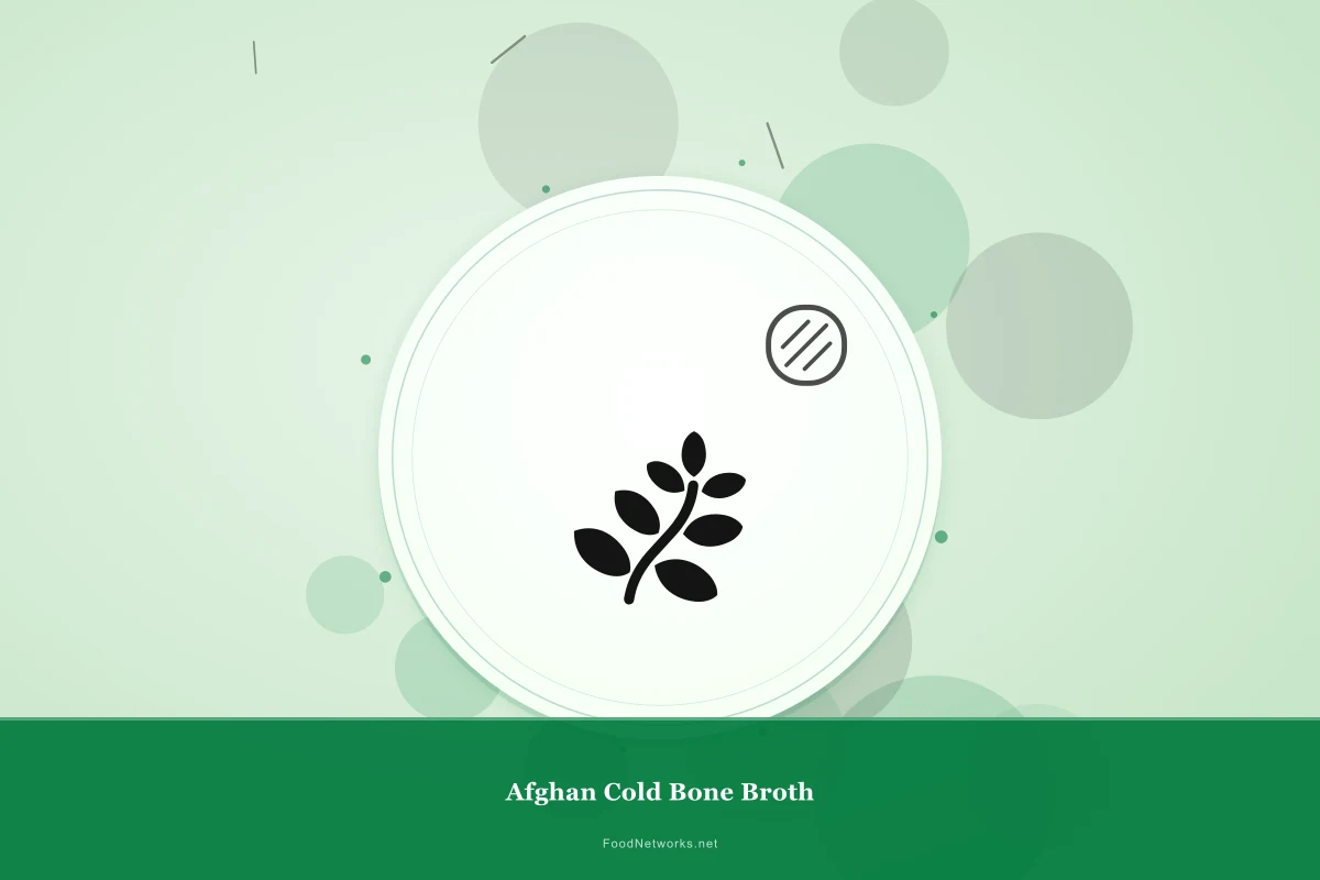 Why This Afghan Cold Bone Broth Recipe Works