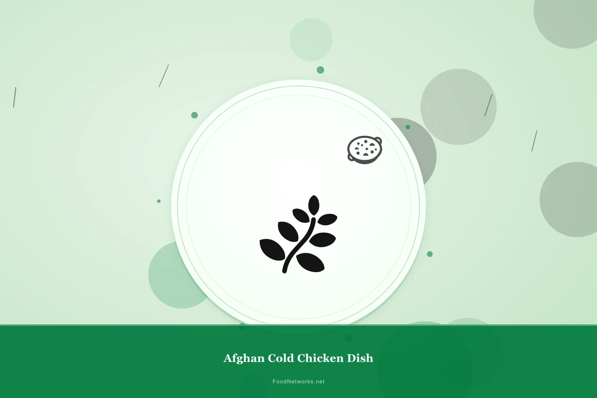 Why This Afghan Cold Chicken Dish Recipe Works
