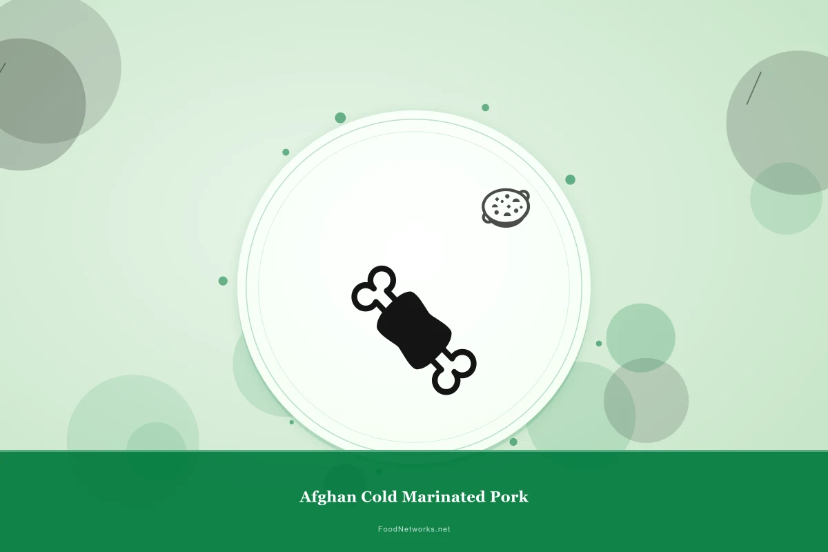 Why This Afghan Cold Marinated Pork Recipe Works