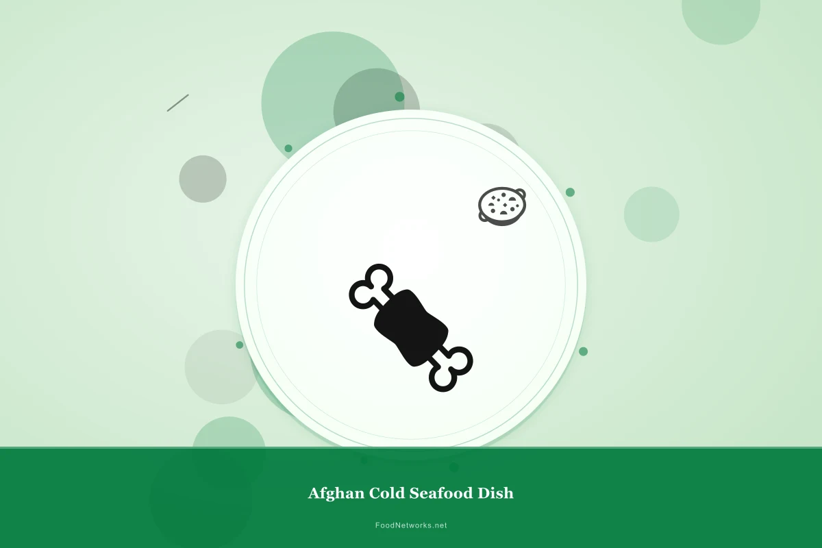 Why This Afghan Cold Seafood Dish Recipe Works