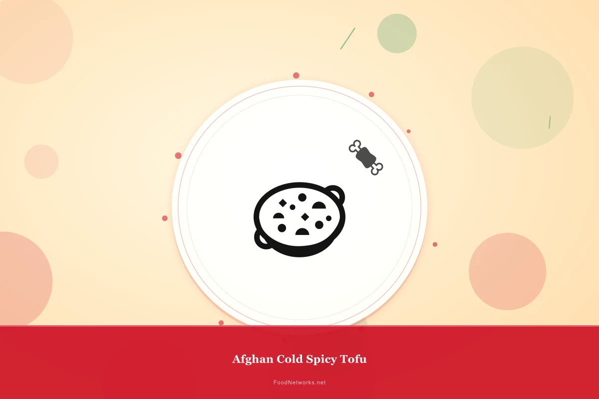 Why This Afghan Cold Spicy Tofu Recipe Works