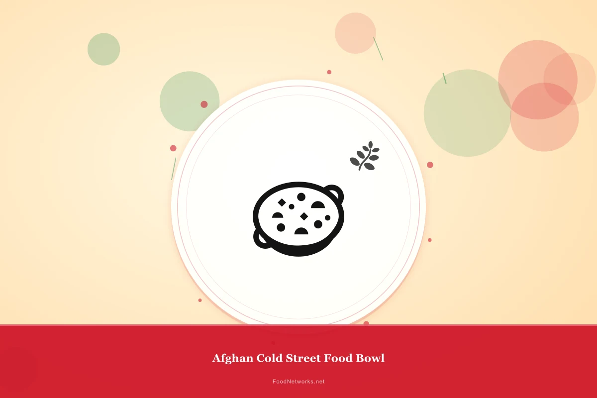 Why This Afghan Cold Street Food Bowl Recipe Works