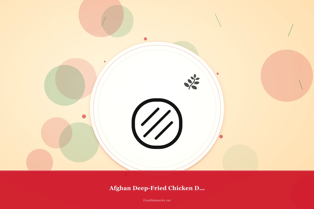 Why This Afghan Deep-Fried Chicken Dish Recipe Works