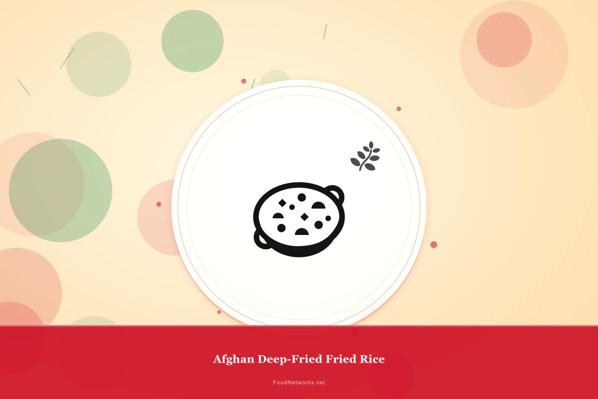 Why This Afghan Deep-Fried Fried Rice Recipe Works