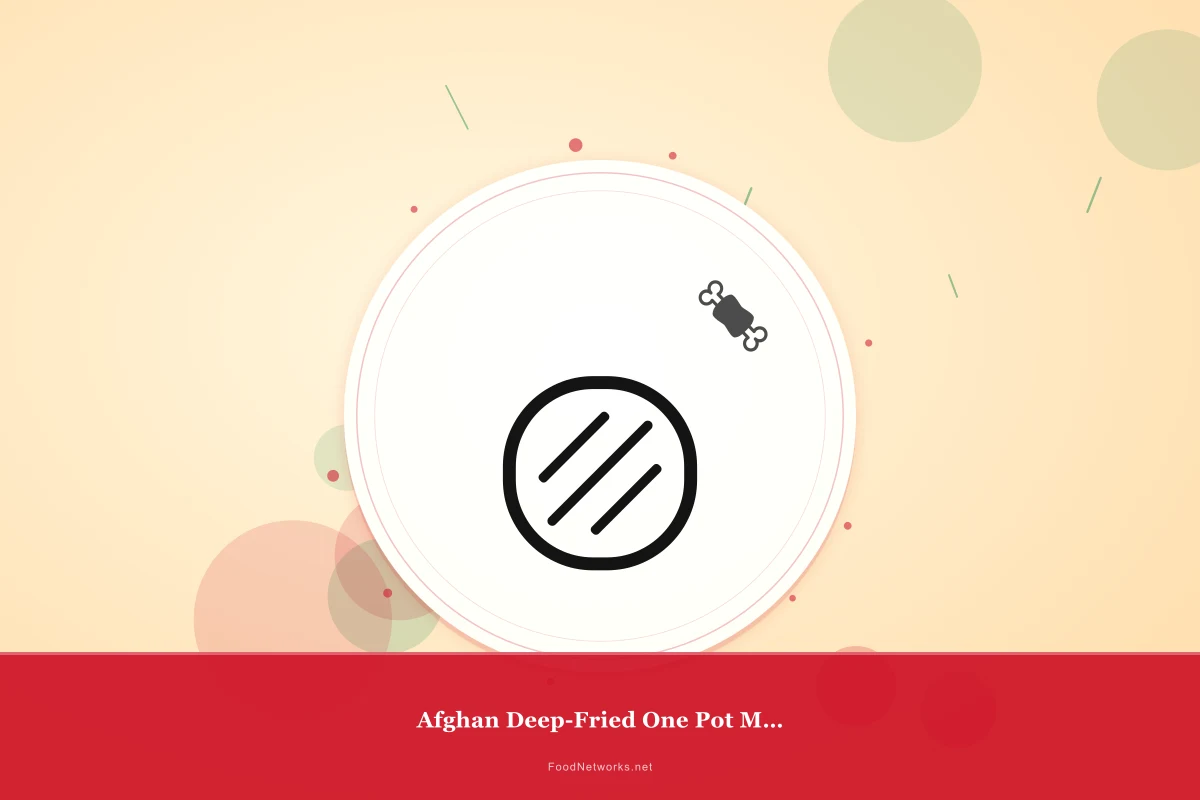 Why This Afghan Deep-Fried One Pot Meal Recipe Works