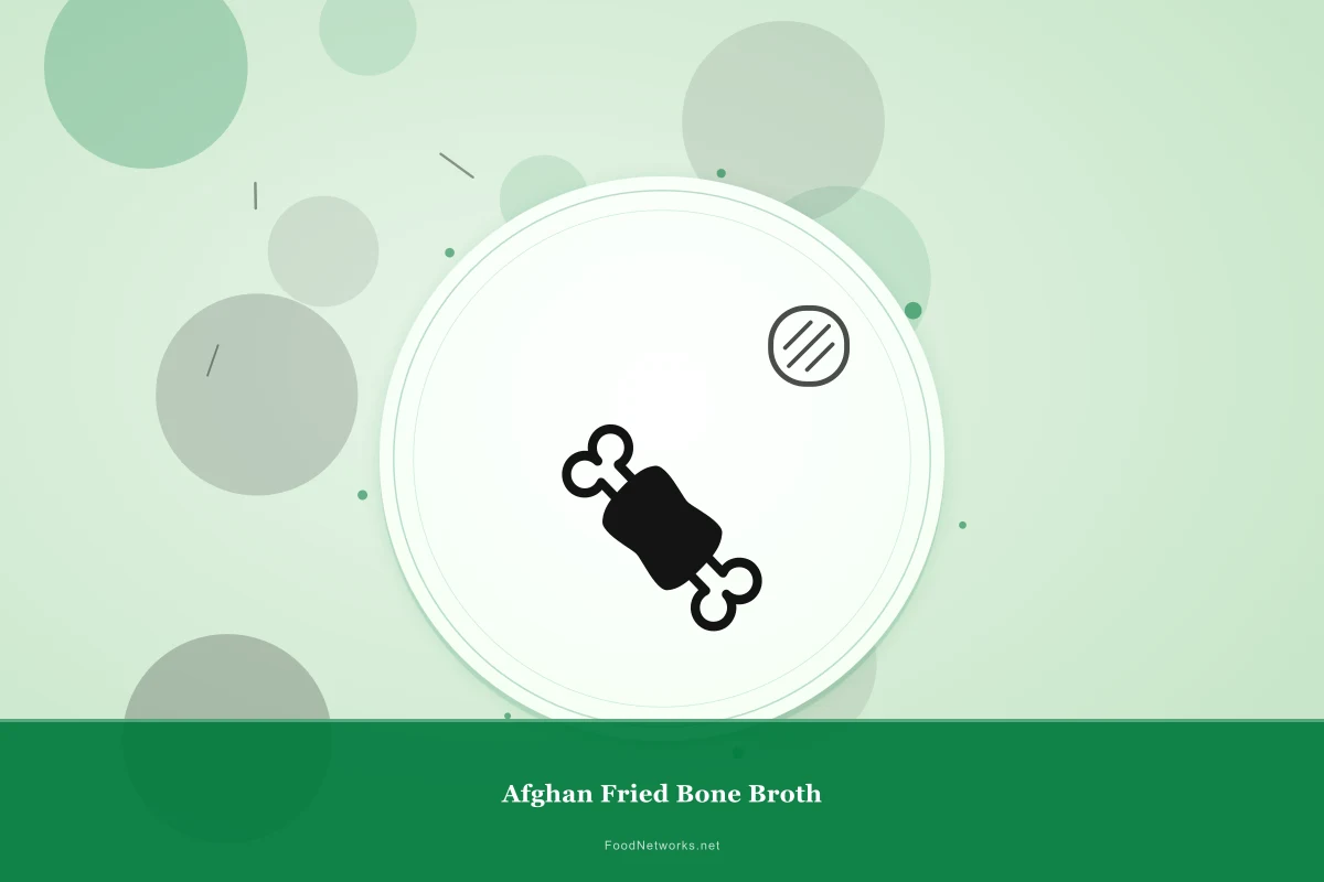 Why This Afghan Fried Bone Broth Recipe Works