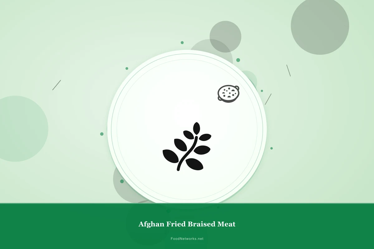 Why This Afghan Fried Braised Meat Recipe Works