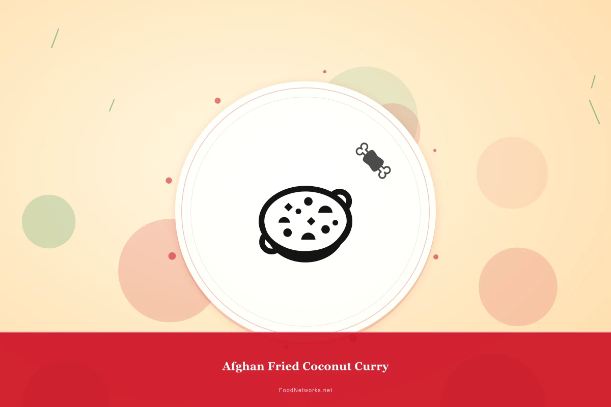 Why This Afghan Fried Coconut Curry Recipe Works