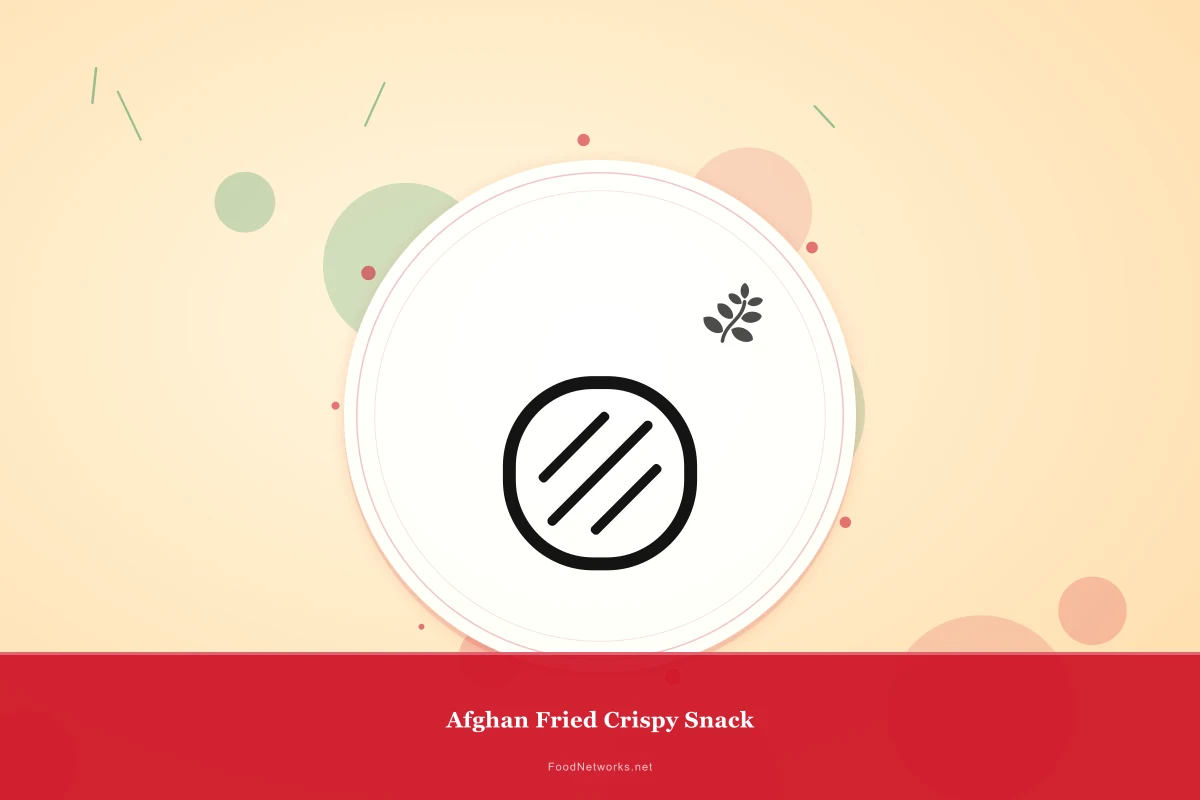 Why This Afghan Fried Crispy Snack Recipe Works