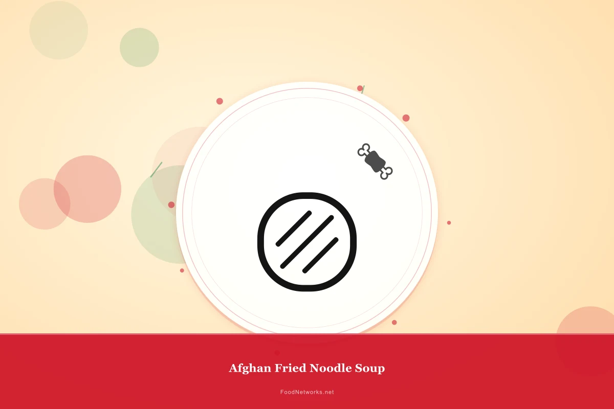 Why This Afghan Fried Noodle Soup Recipe Works