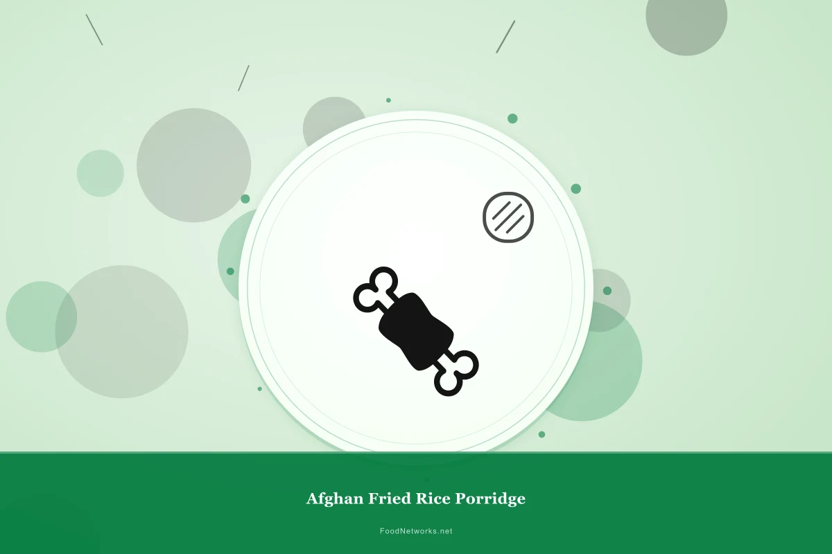 Why This Afghan Fried Rice Porridge Recipe Works