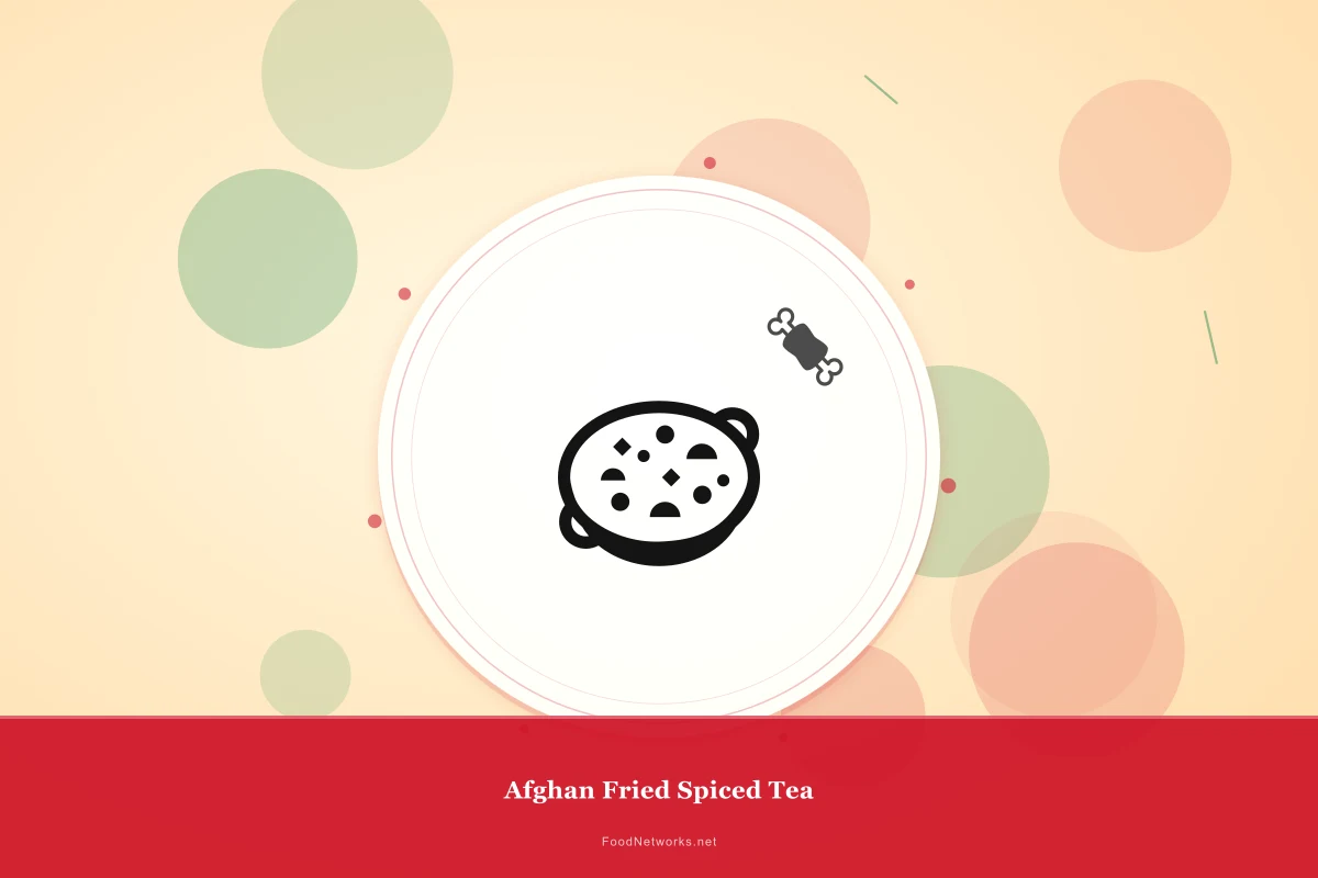 Why This Afghan Fried Spiced Tea Recipe Works
