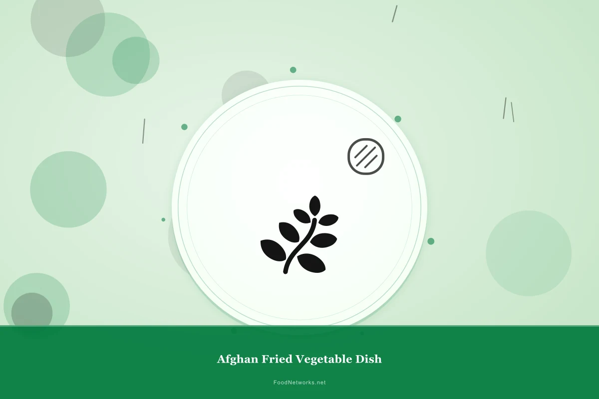 Why This Afghan Fried Vegetable Dish Recipe Works