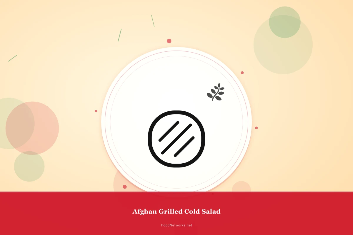 Why This Afghan Grilled Cold Salad Recipe Works
