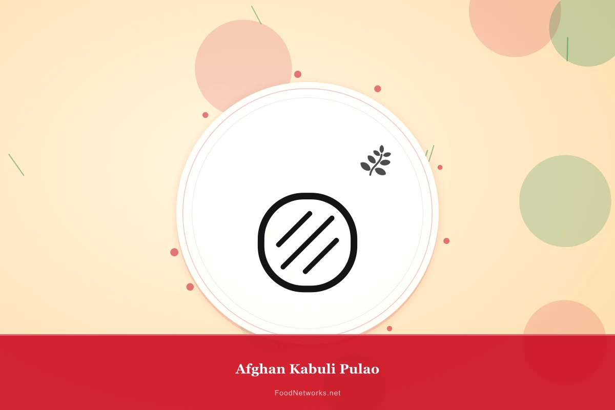 Why This Afghan Kabuli Pulao Recipe Works