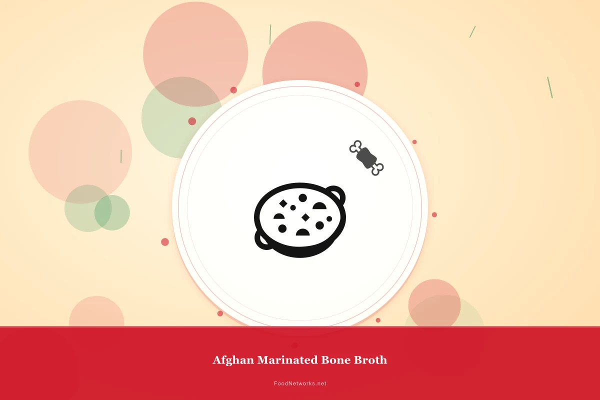 Why This Afghan Marinated Bone Broth Recipe Works