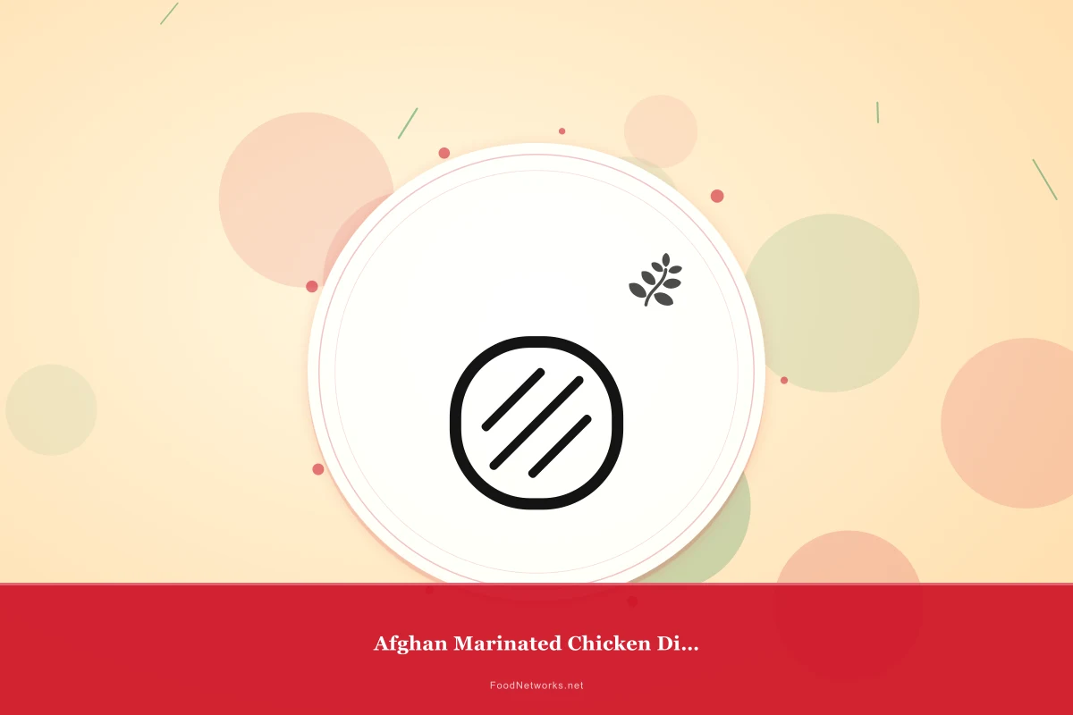 Why This Afghan Marinated Chicken Dish Recipe Works