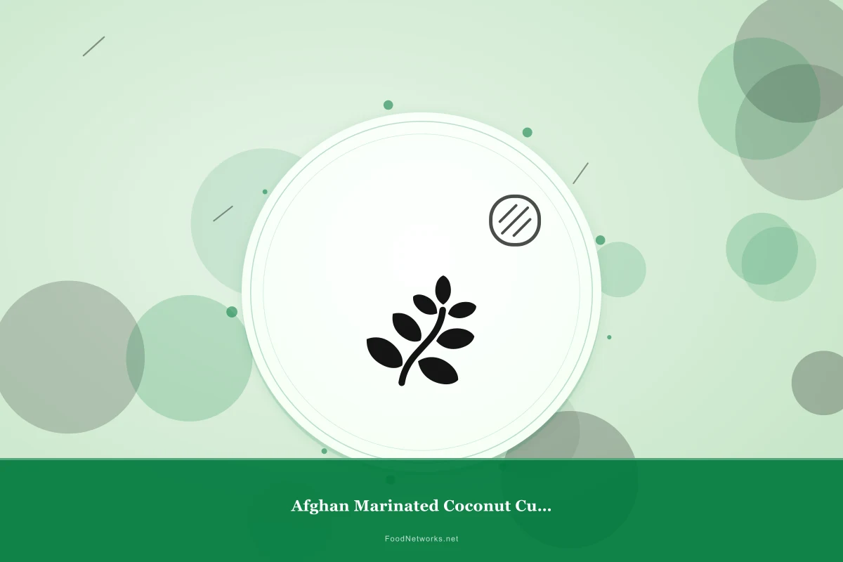 Why This Afghan Marinated Coconut Curry Recipe Works