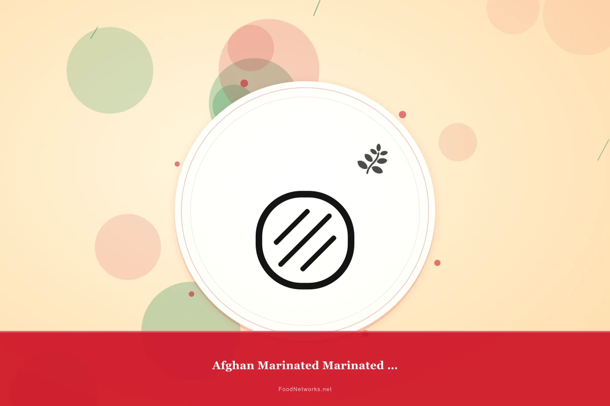 Why This Afghan Marinated Marinated Pork Recipe Works