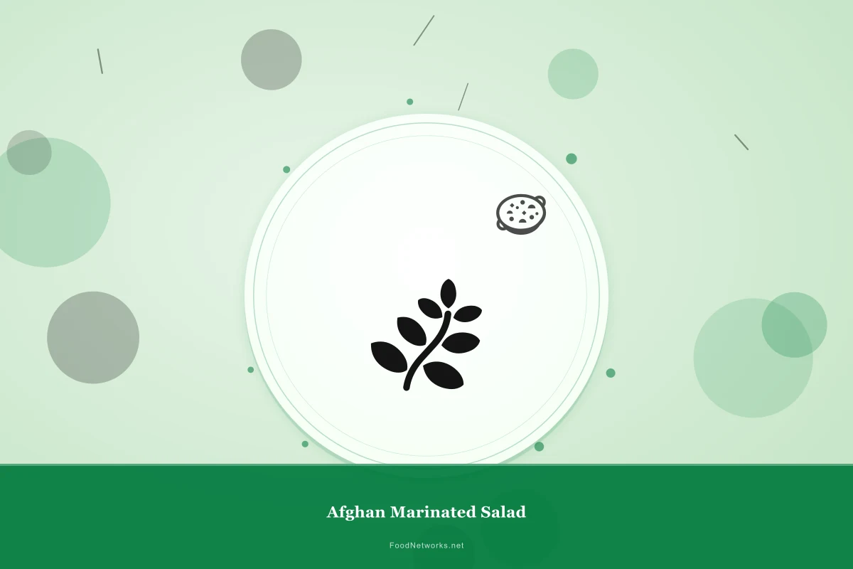 Why This Afghan Marinated Salad Recipe Works