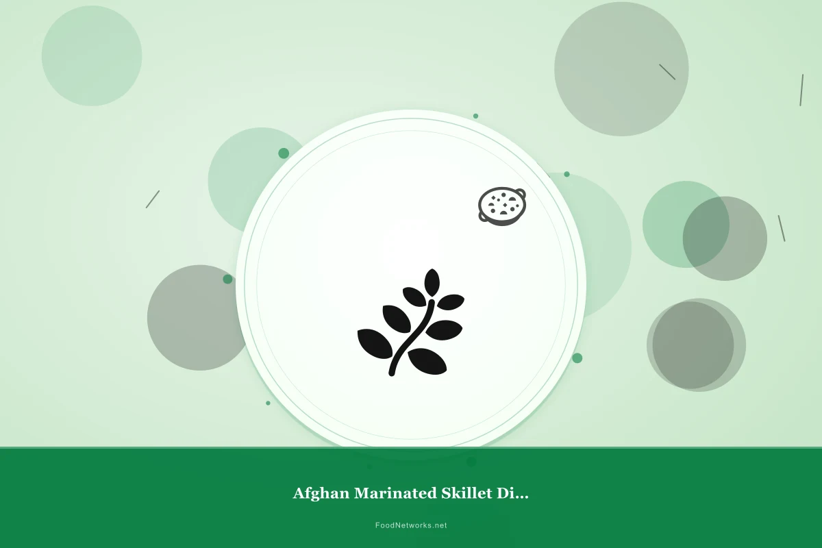 Why This Afghan Marinated Skillet Dish Recipe Works