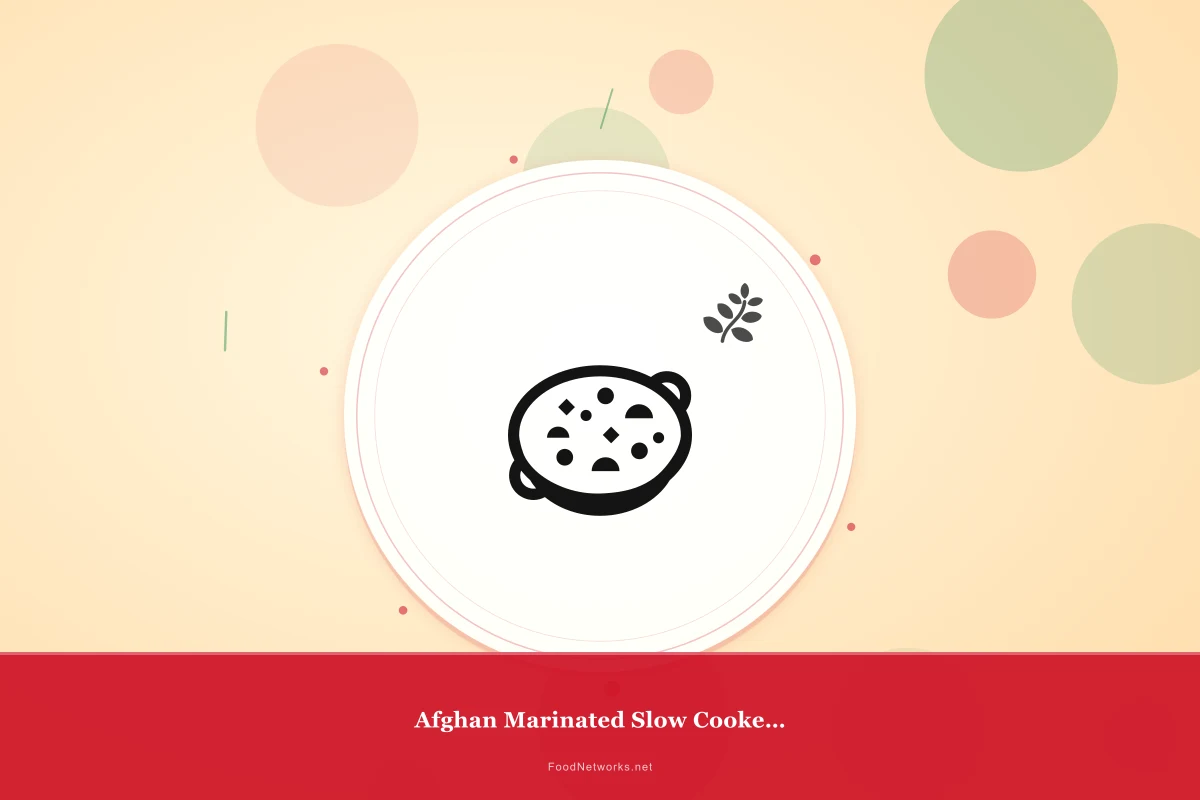 Why This Afghan Marinated Slow Cooked Lamb Recipe Works