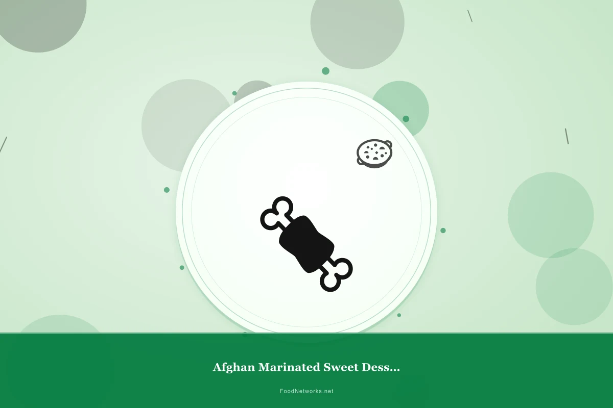 Why This Afghan Marinated Sweet Dessert Recipe Works