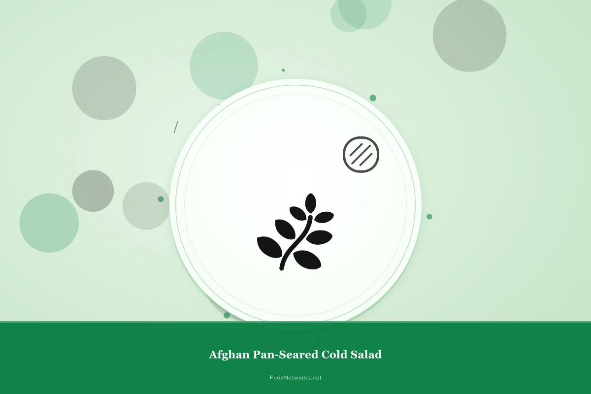 Why This Afghan Pan-Seared Cold Salad Recipe Works