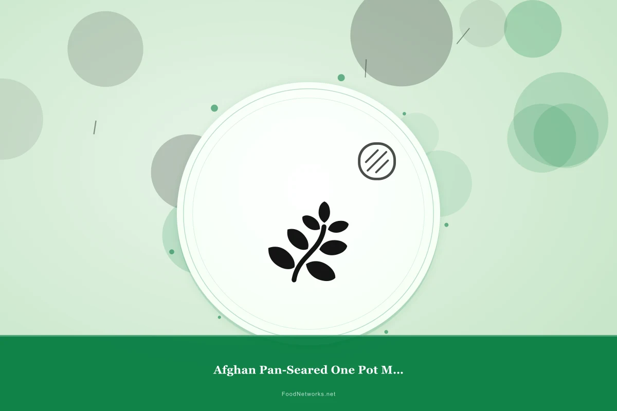 Why This Afghan Pan-Seared One Pot Meal Recipe Works