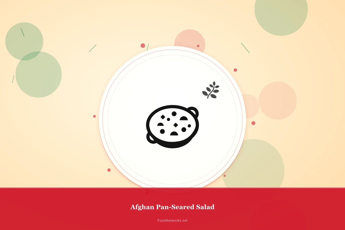 Why This Afghan Pan-Seared Salad Recipe Works