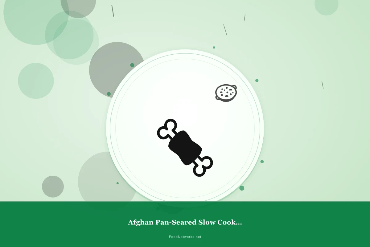 Why This Afghan Pan-Seared Slow Cooked Lamb Recipe Works