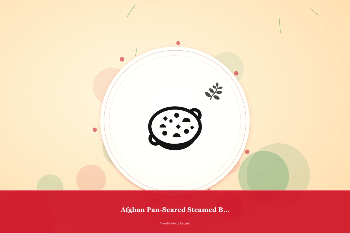 Why This Afghan Pan-Seared Steamed Bun Recipe Works