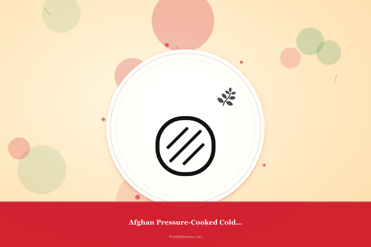 Why This Afghan Pressure-Cooked Cold Salad Recipe Works