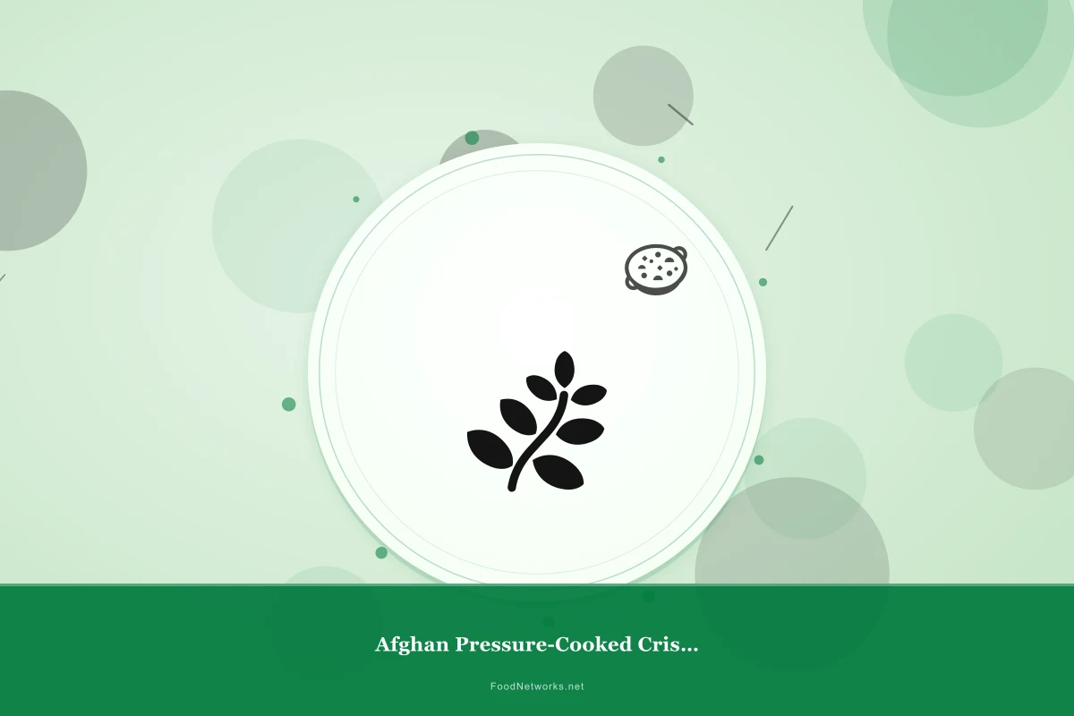 Why This Afghan Pressure-Cooked Crispy Snack Recipe Works