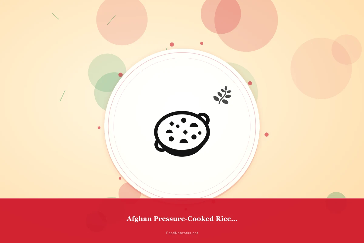Why This Afghan Pressure-Cooked Rice Porridge Recipe Works