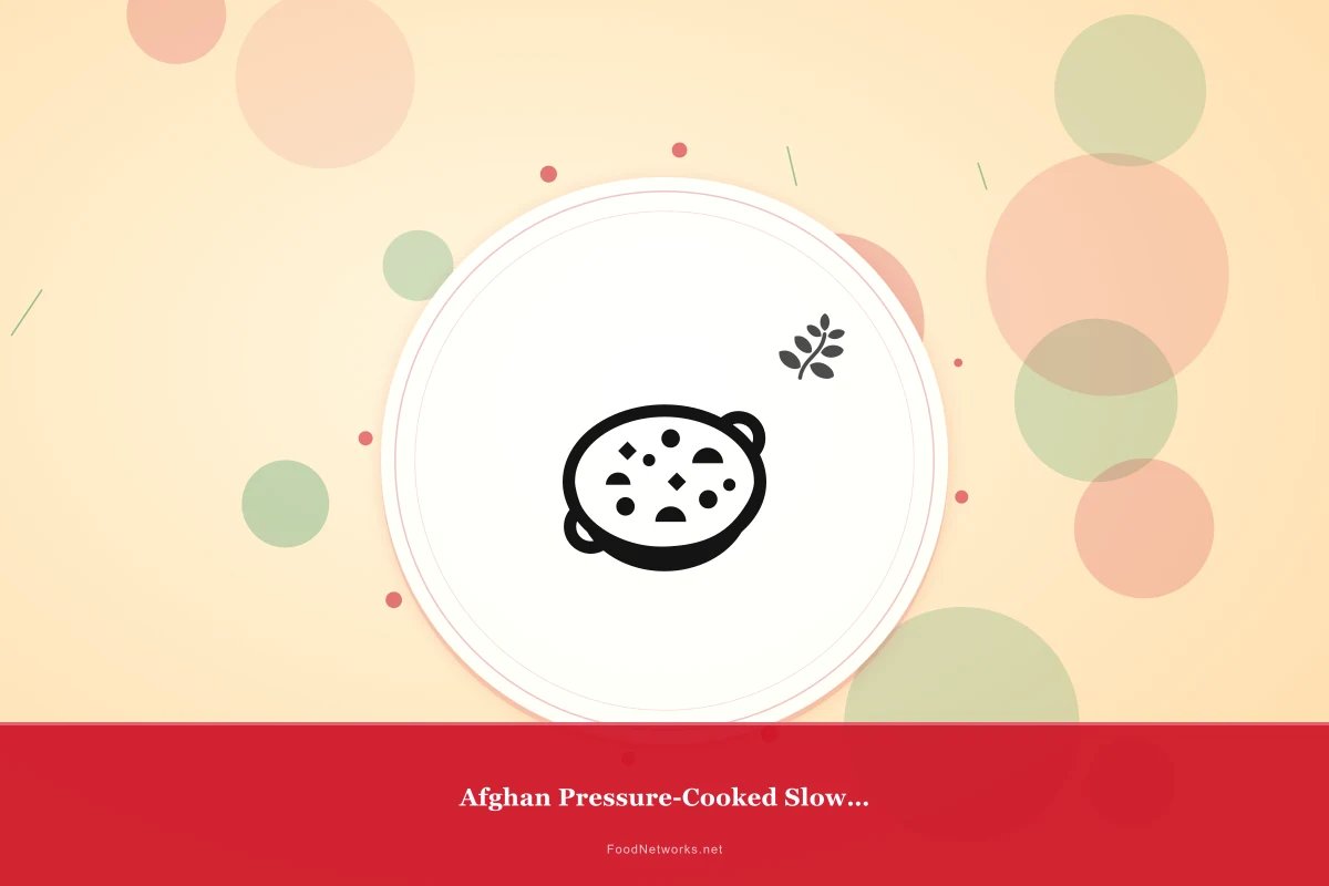 Why This Afghan Pressure-Cooked Slow Cooked Lamb Recipe Works